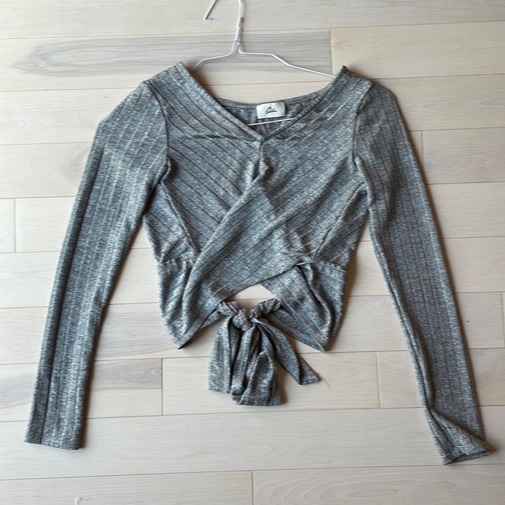 Open back sweater
